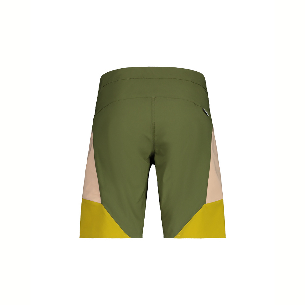 【Maloja】女排汗透氣配色多功能短褲 / 21MA31183-[綠粉黃、粉黑黃]