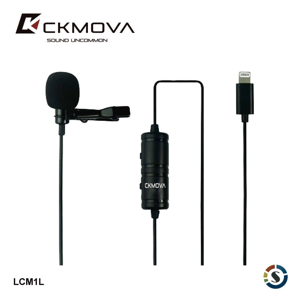 CKMOVA LCM1L 全向性領夾式麥克風(Lightning)