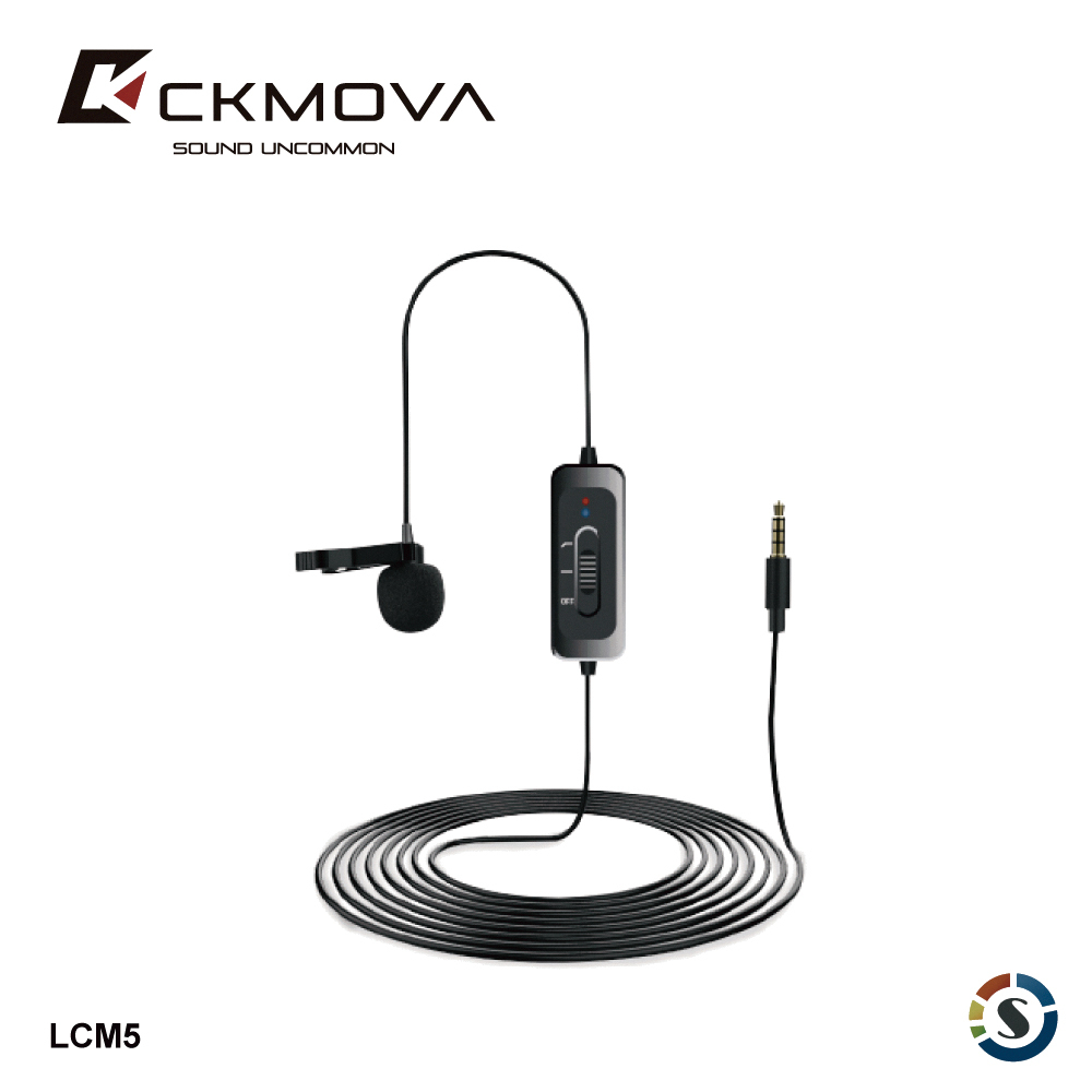 CKMOVA LCM5 全向電容式領夾式麥克風(3.5mm)
