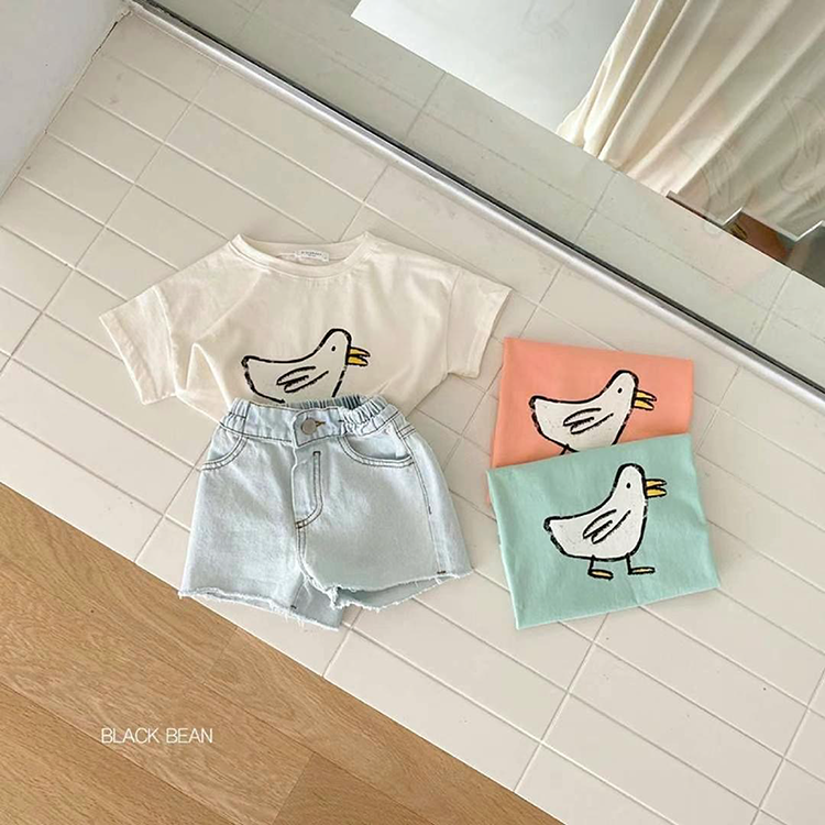 !!現貨!!【正韓童裝】Blackbean可愛大白鴨上衣