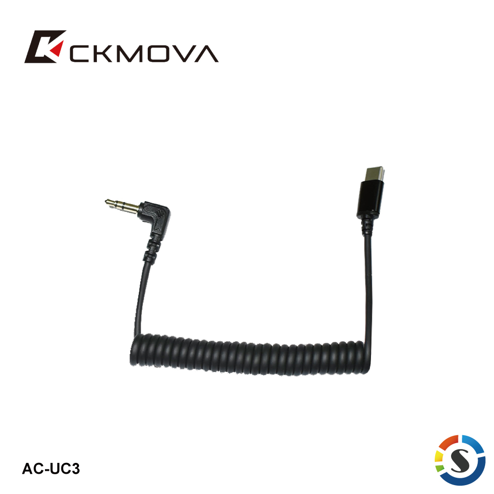 CKMOVA AC-UC3 麥克風轉接線(Type-C接頭)