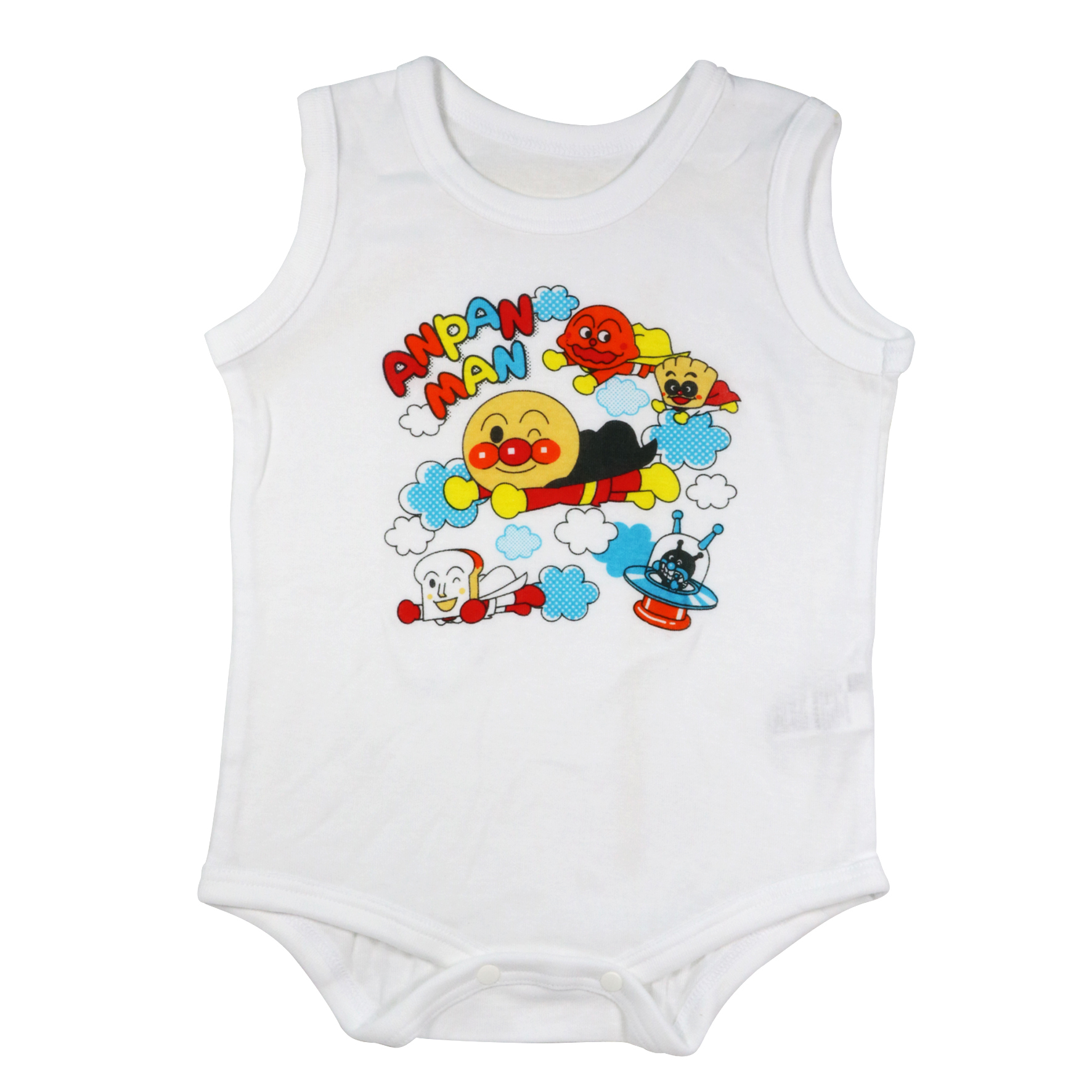 麵包超人飛翔無袖連身衣2入組(90cm)