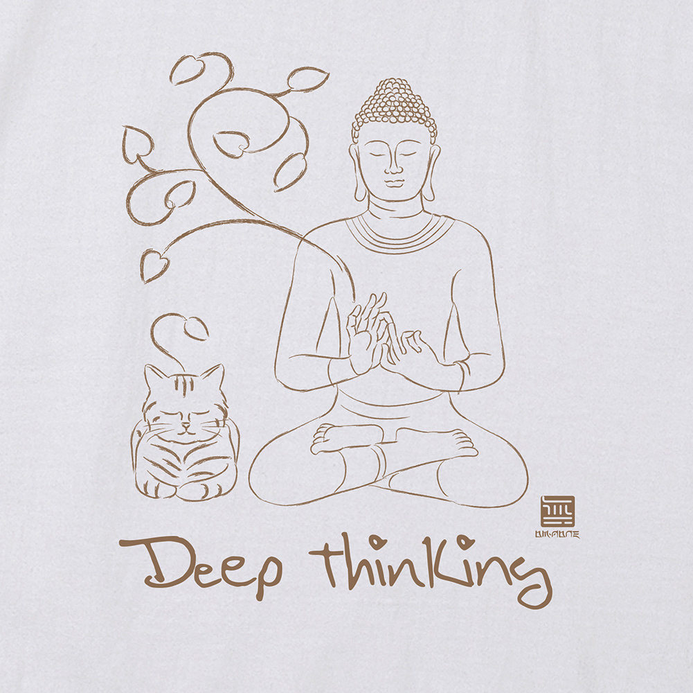 佛說T恤 - Deep thinking
