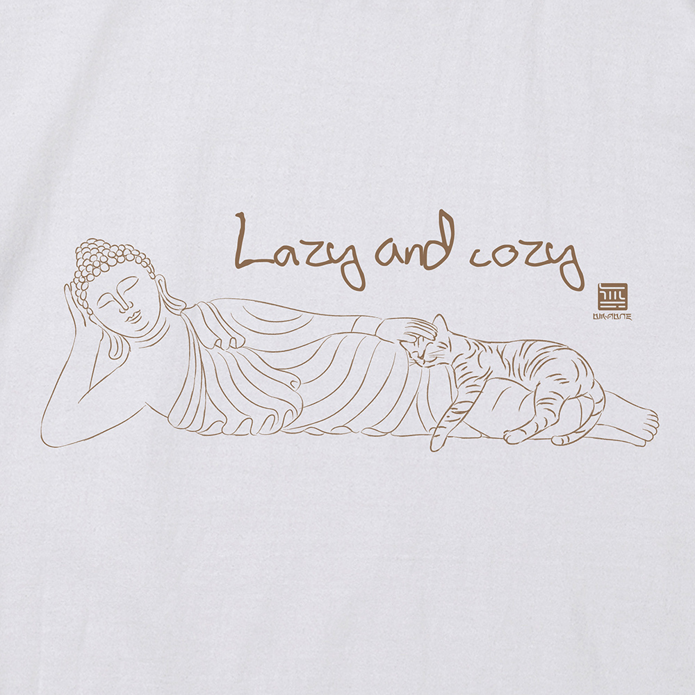 佛說T恤 -  Lazy and cozy