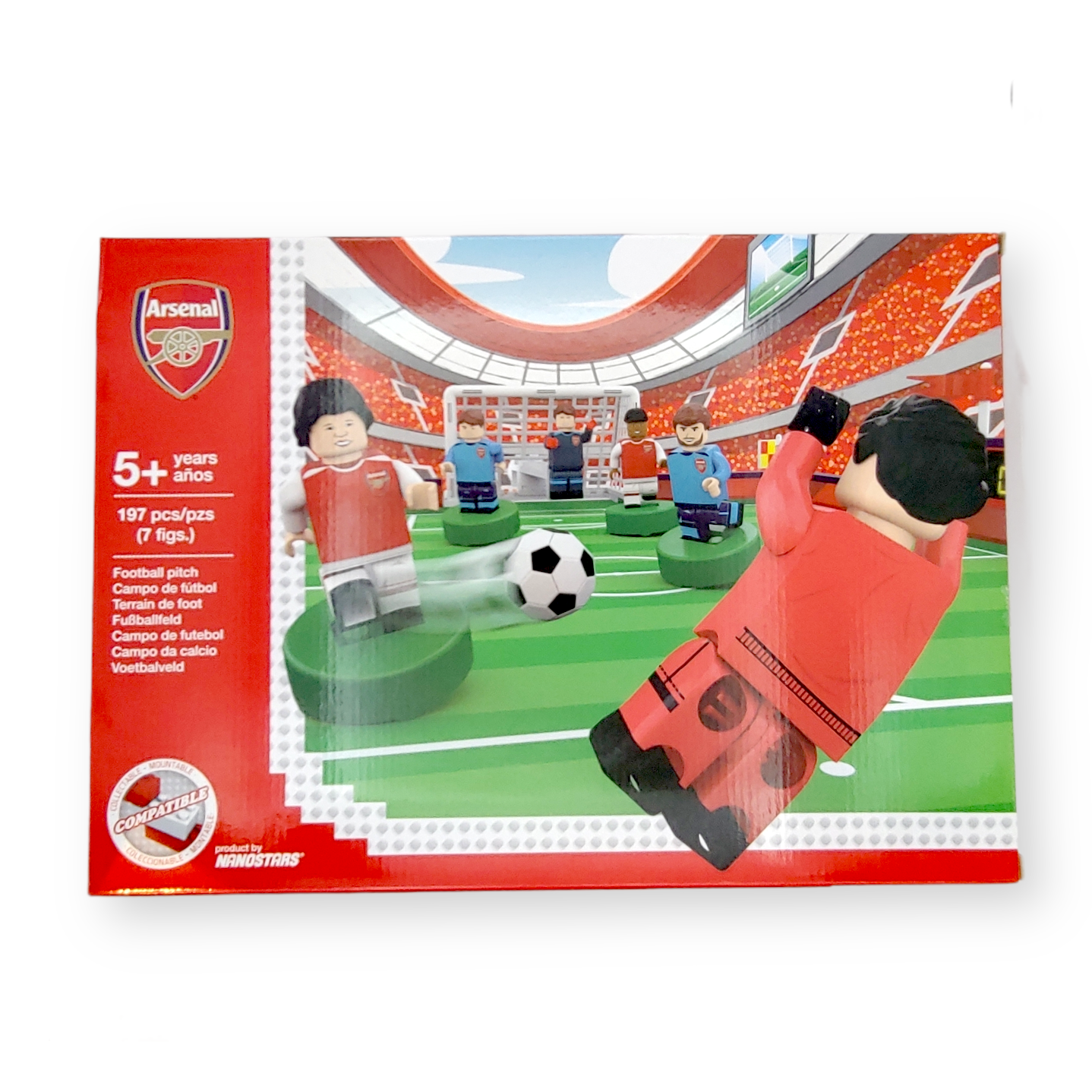 阿仙奴Nanostars積木球場