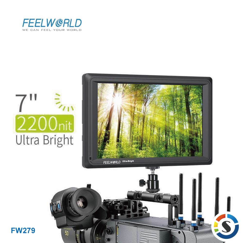 FEELWORLD富威德 FW279 4K專業攝影監視螢幕(7吋)