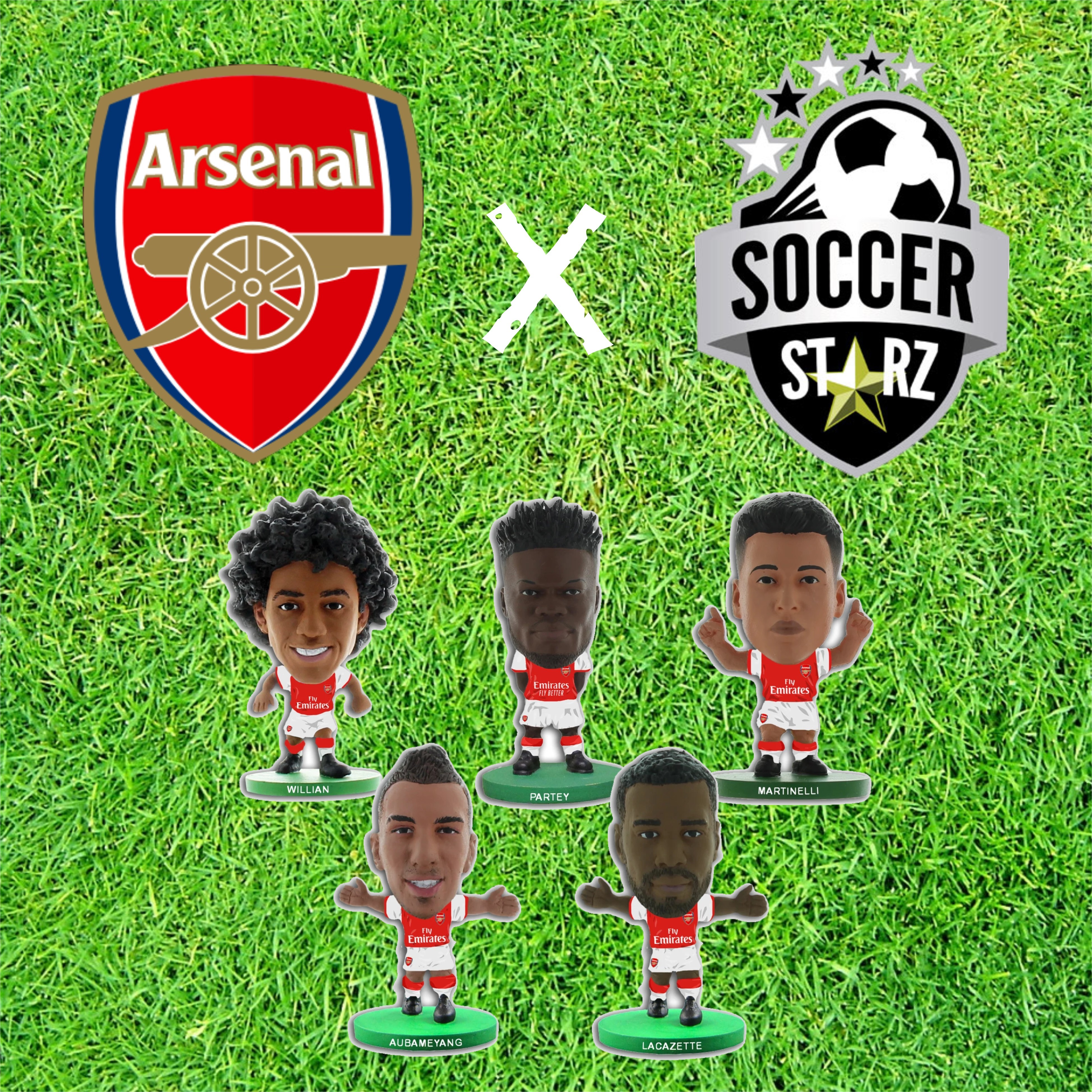 Soccerstarz Arsenal 阿仙奴人偶(單個及TeamPack，內有多選)