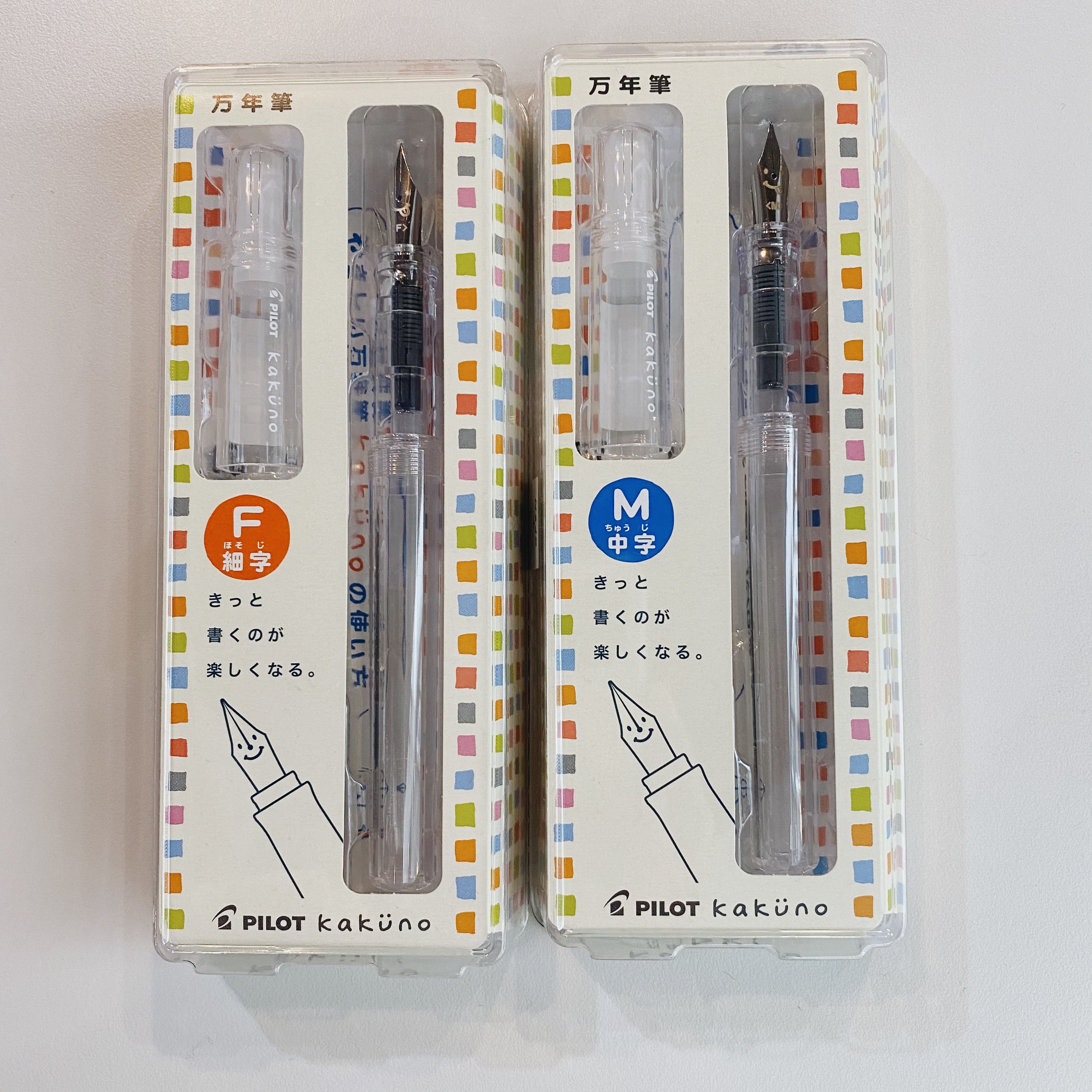 日本PILOT 百樂  微笑鋼筆 全透明款