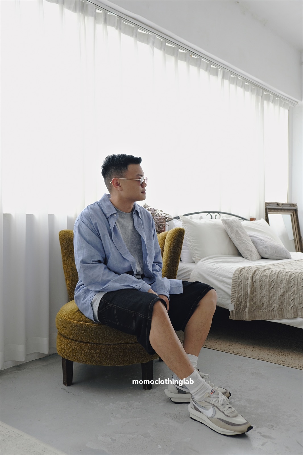 United Athle 牛津扣領長袖襯衫 3126901