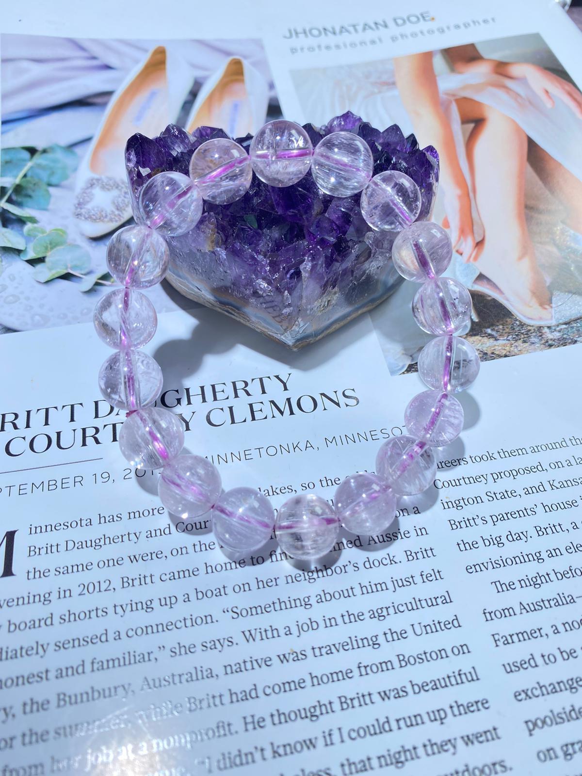 清透冰種紫鋰輝