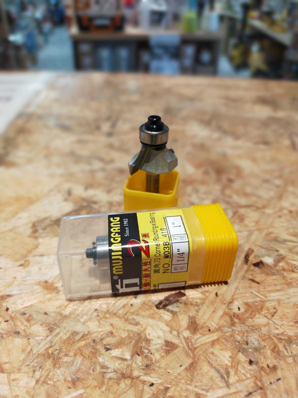 台灣木井方 囉刀 4分圓角刀 (1/4''x1/2'')  M03B416