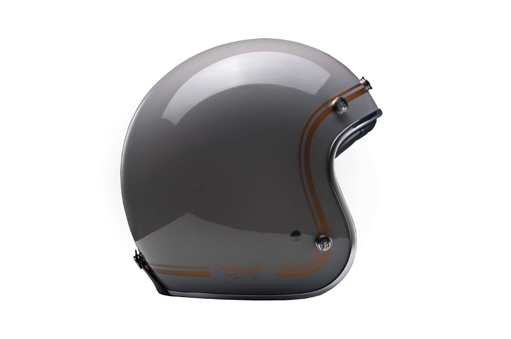 CHIEF TICUNA 冰川灰 復古帽 3/4罩