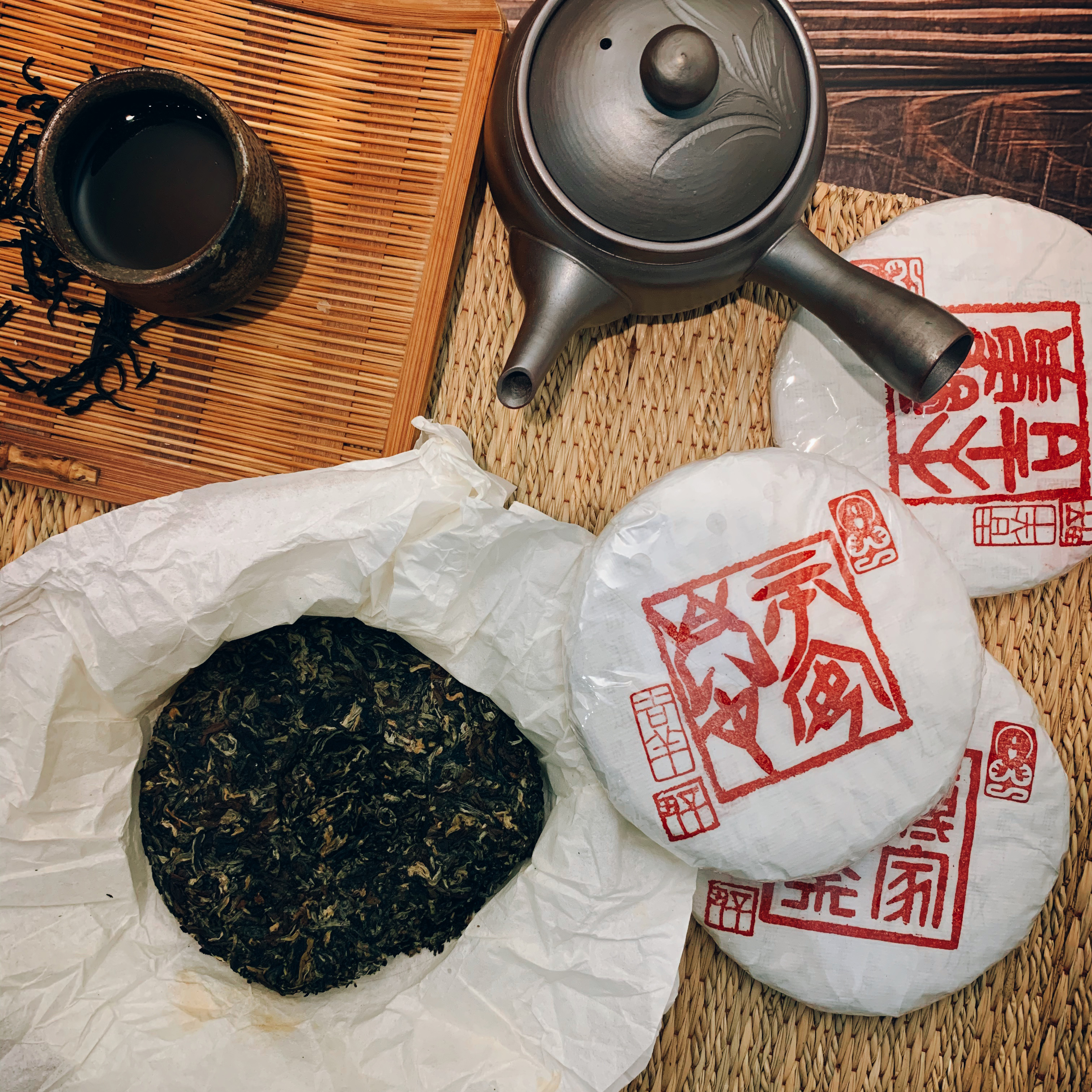 東方美人茶餅