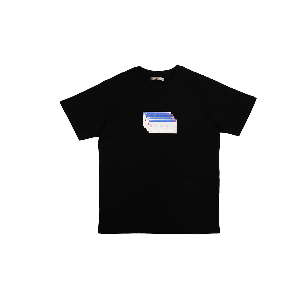 ERROR Tee - 黑