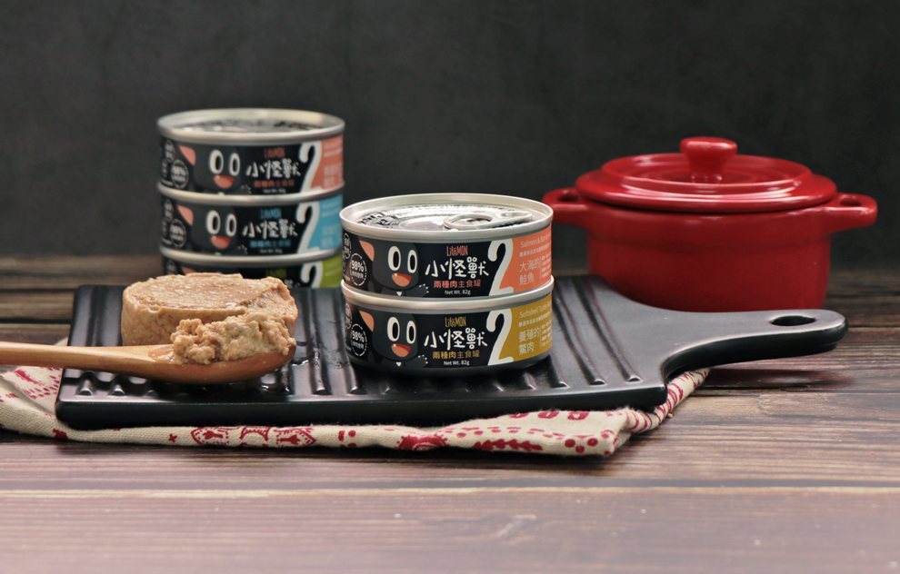 LitoMon - 貓族｜小怪獸2種肉無膠主食罐 (草原羊肉餐) 82g