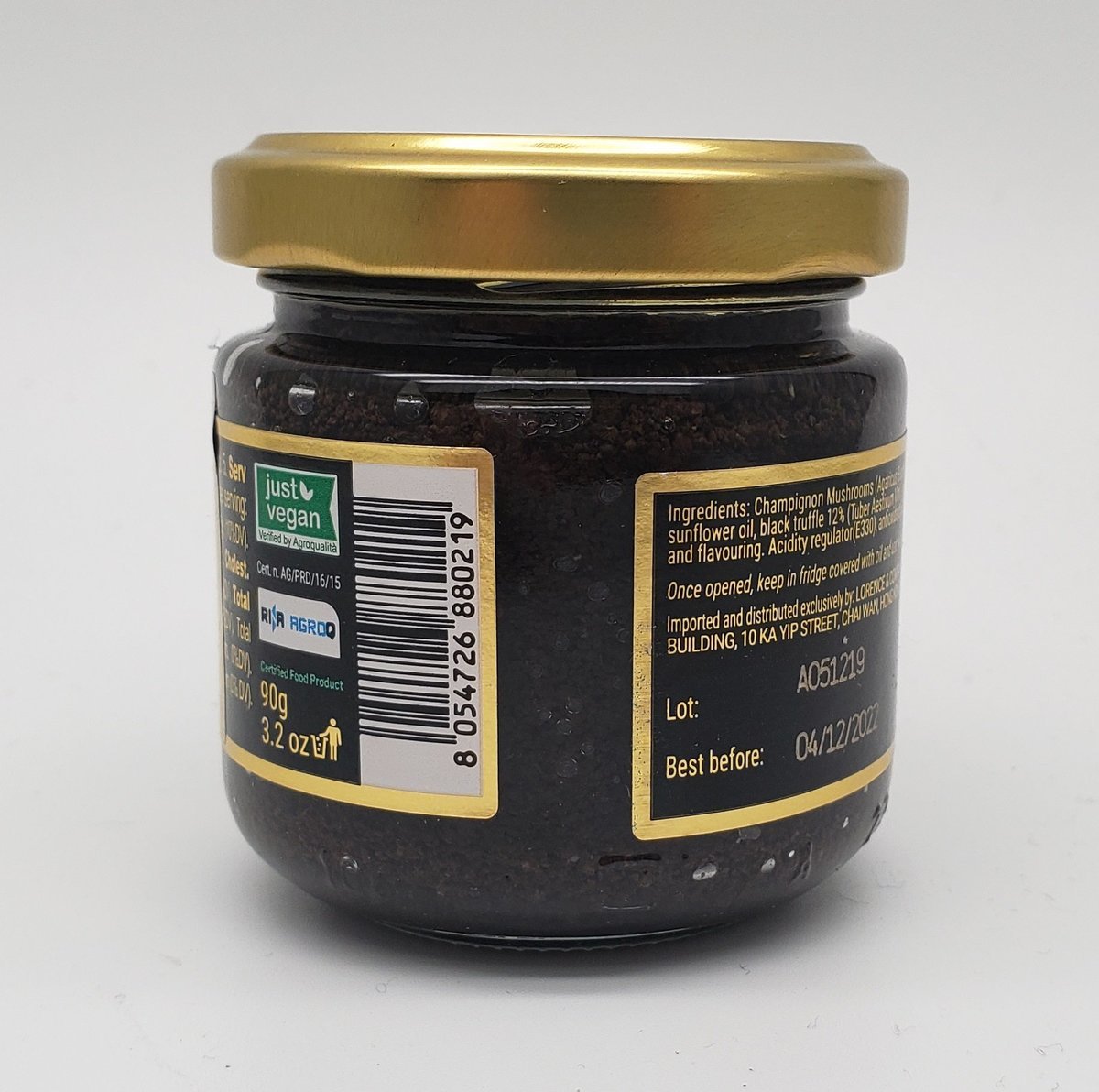 La Rustichella 12% 意大利進口黑松露醬 90克/280克