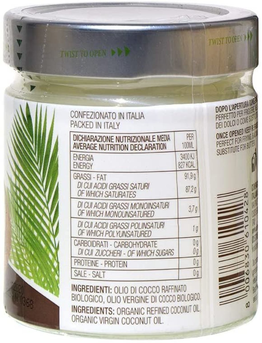 Fratelli Mantova - 有機椰子油 200毫升