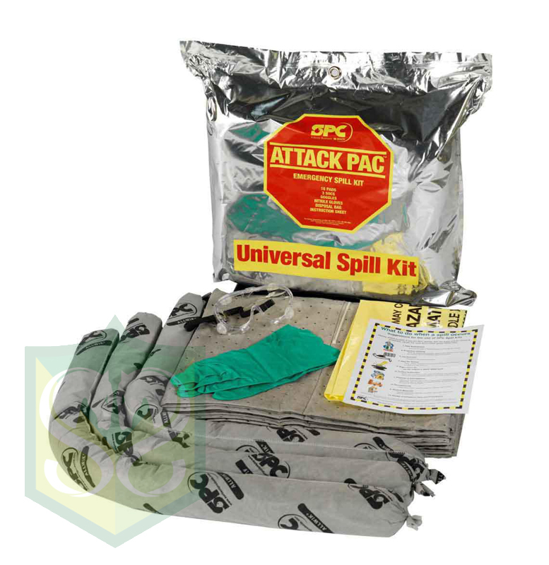 Brady SPC SKA-ATK Attack Pak Universal Spill Kit