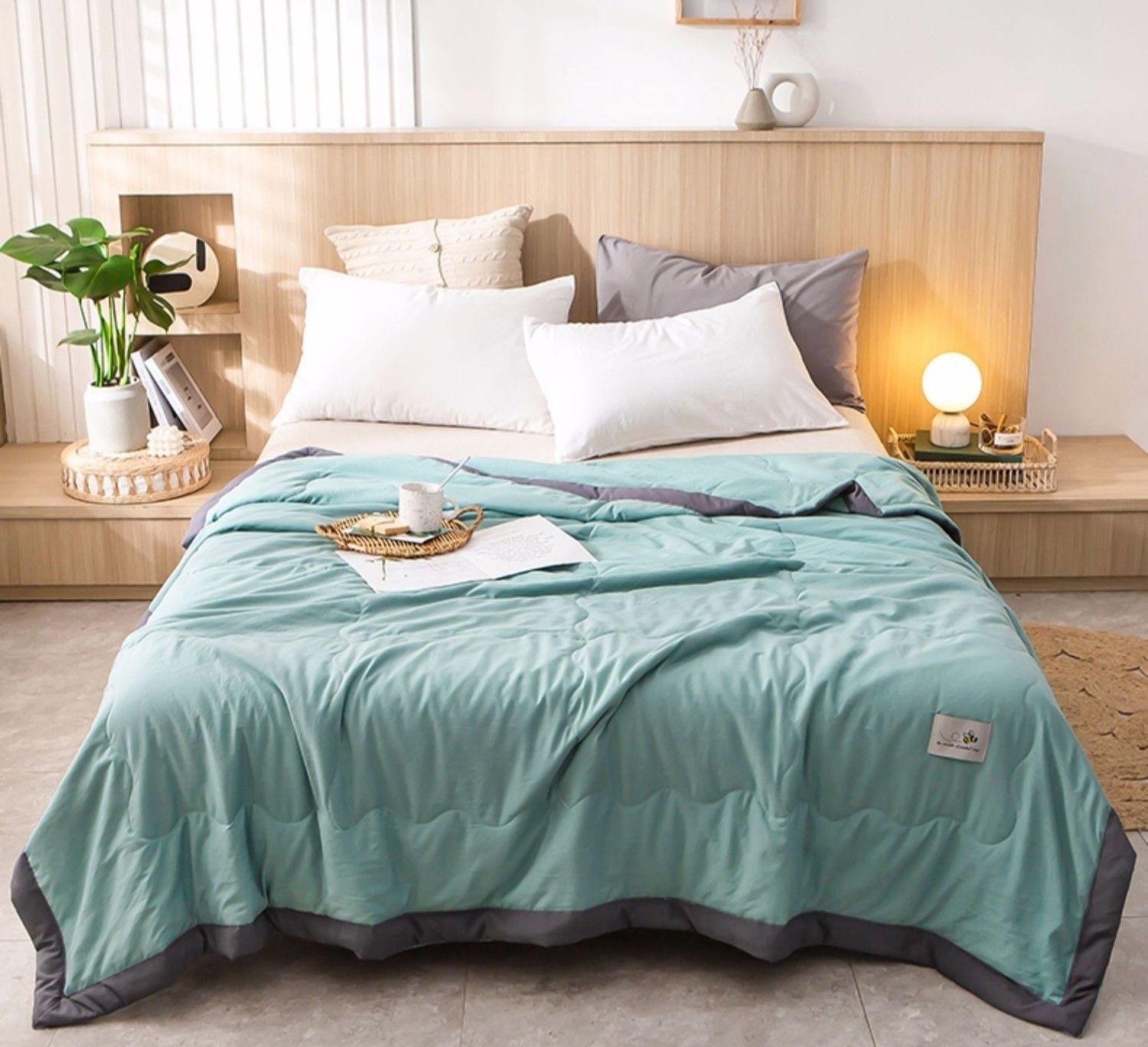 INS風水洗棉夏季涼被