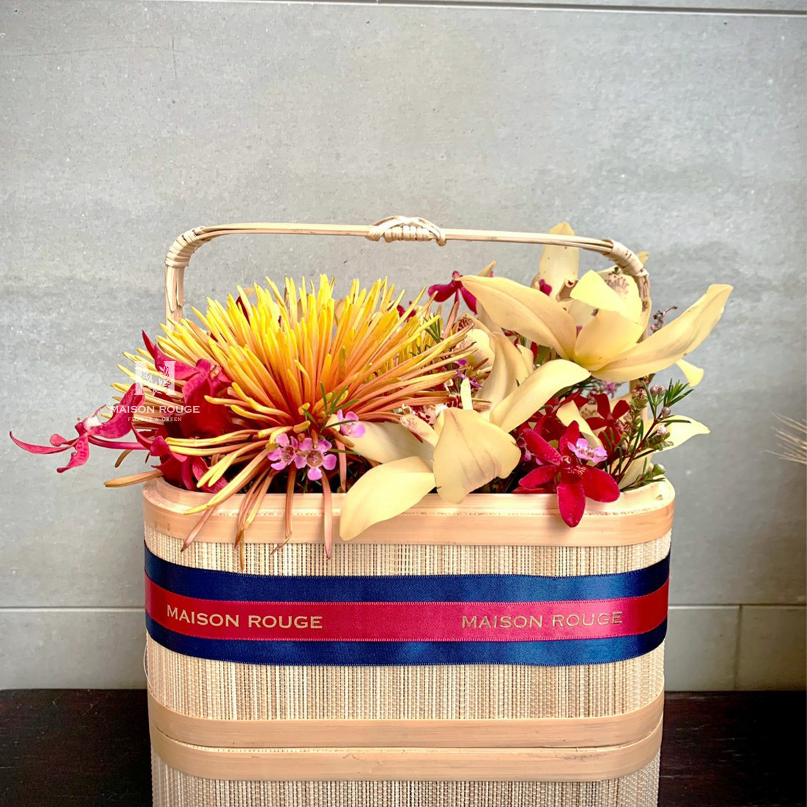 有花吉果禮盒・花開富貴花和