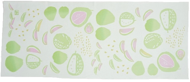 nijiyura-台灣限定手拭巾/芭樂