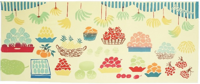 nijiyura-台灣限定手拭巾/台灣市場