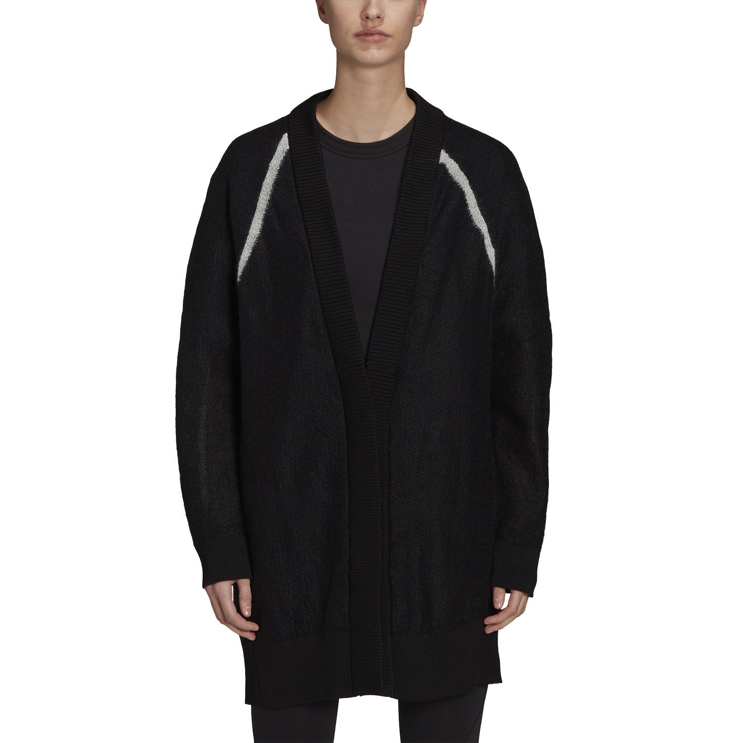 【 Y-3 W CL SH KNT CDG 長版針織外套 】