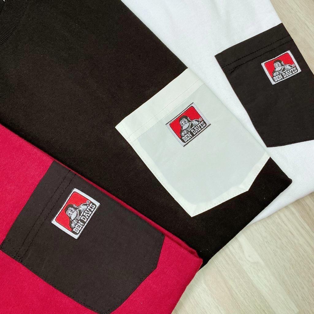 [現貨]  Ben Davis Color Combi Nylon Pocket Tee BDZT-0099B