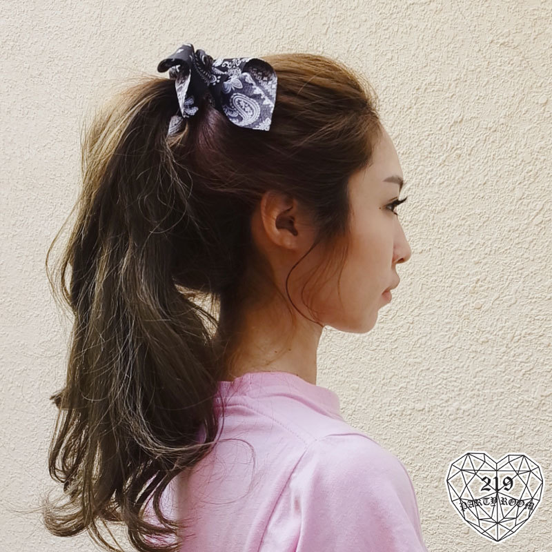 變形蟲蝴蝶結髮束