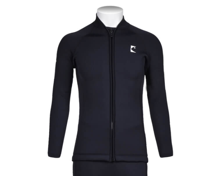 ▲現貨 Bestdive 男款 2mm 黑白系列 防寒上衣 全黑