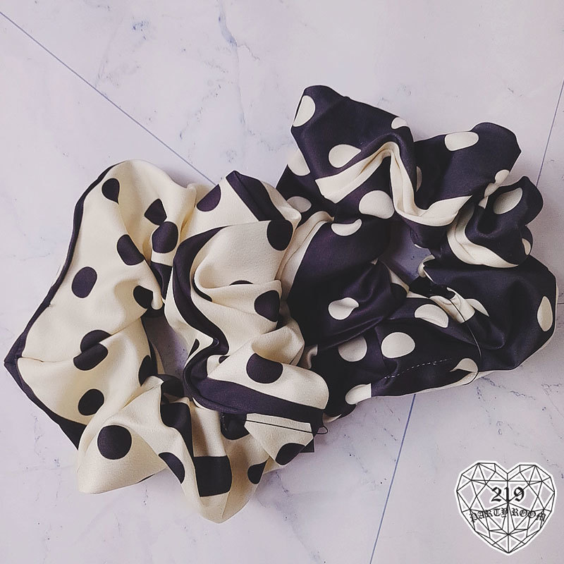 波點滾邊大腸圈