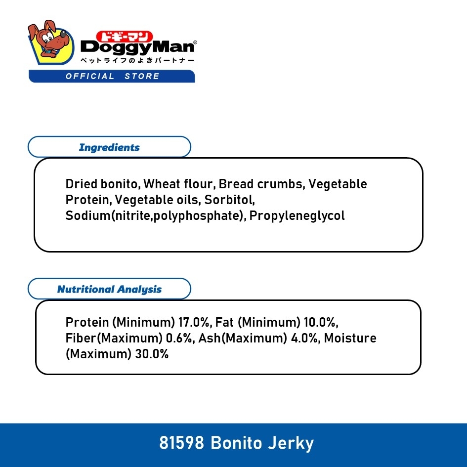 多格漫 鲣鱼肉条 80g