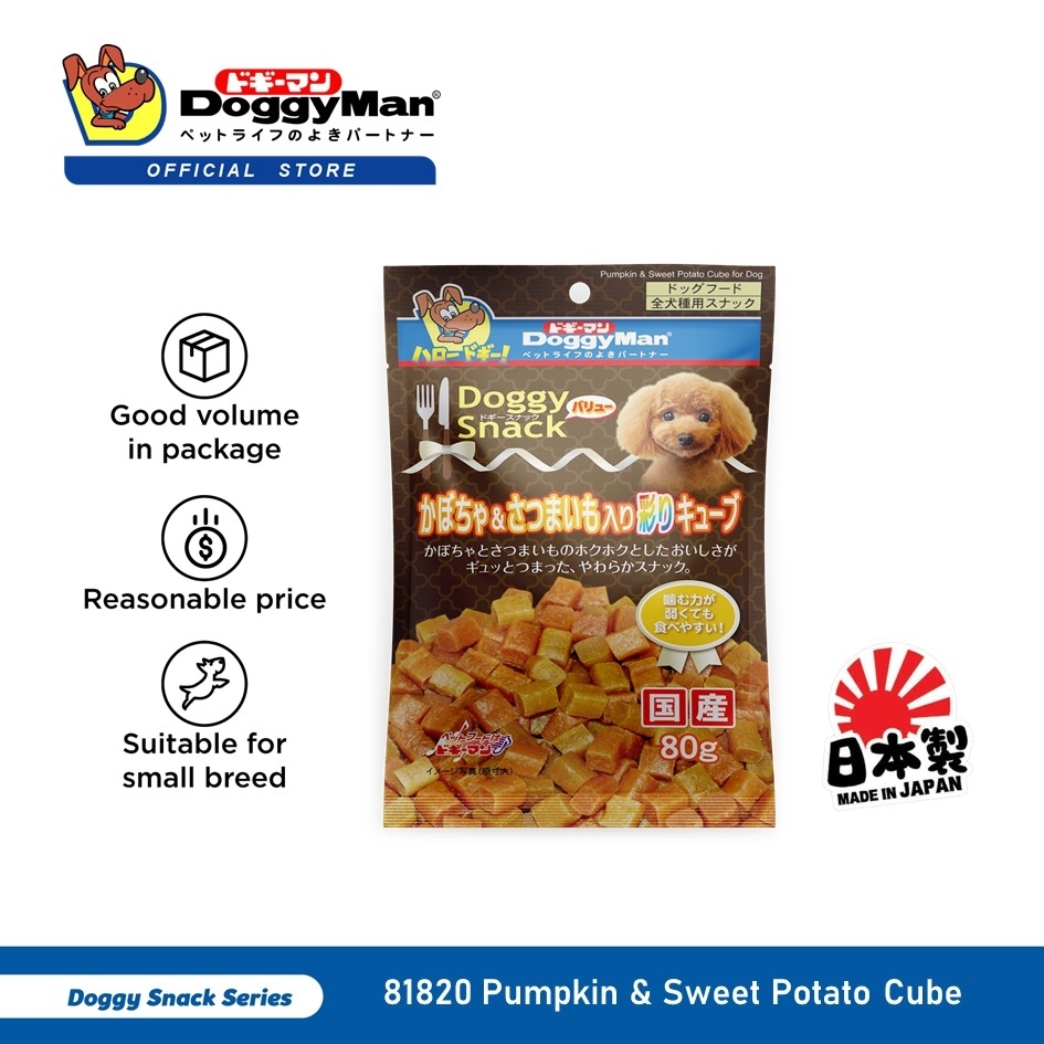 多格漫南瓜番薯鸡肉方粒 80g