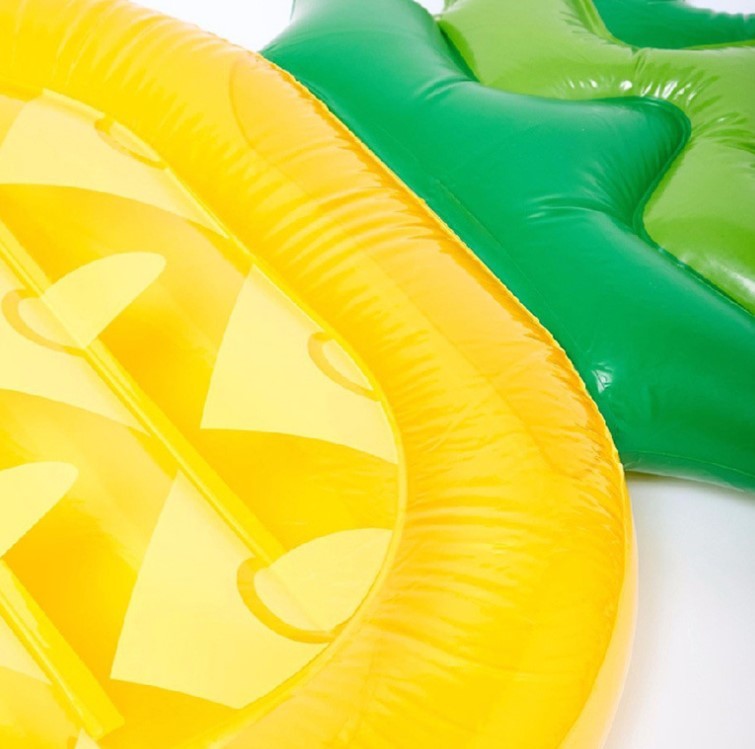 鳳梨造型浮床 菠蘿水上浮床