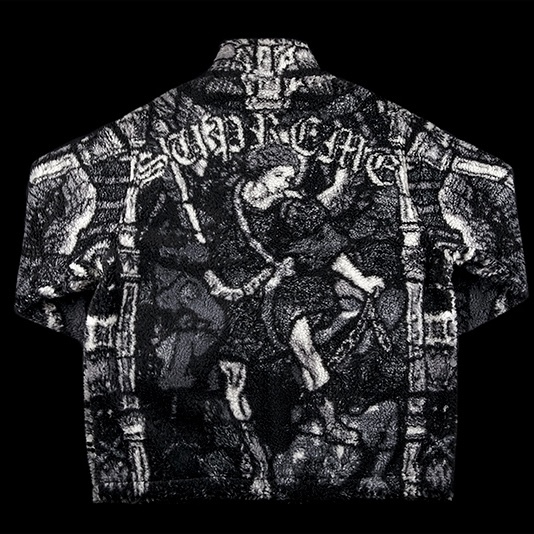 Supreme Saint Michael Fleece Jacket