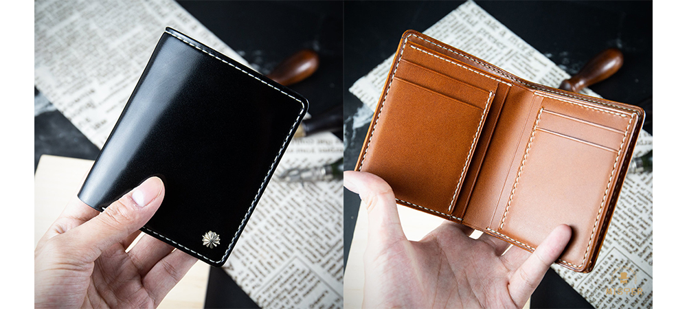 【直立式短夾】日本新禧馬臀皮