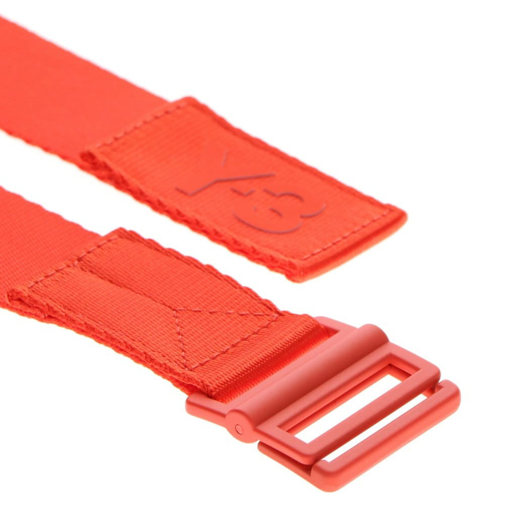 【 Y-3 CL L BELT 經典腰帶 - 橘紅 】