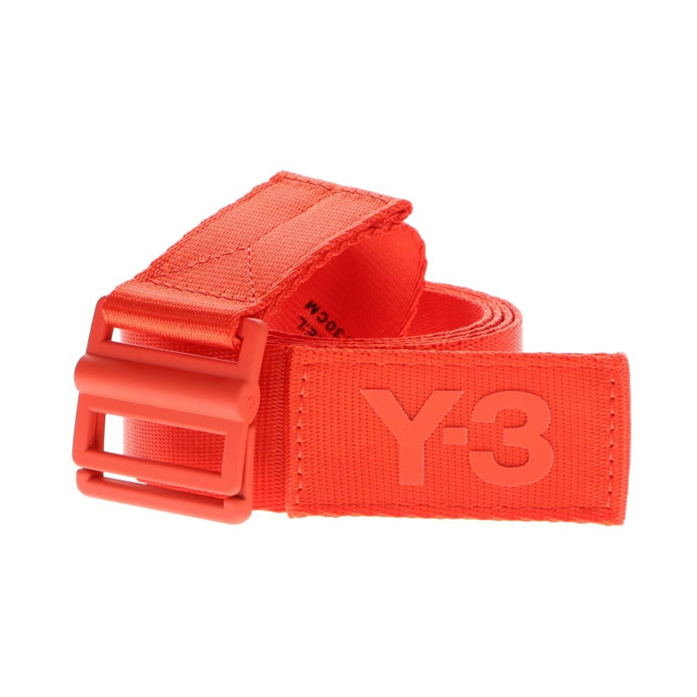 【 Y-3 CL L BELT 經典腰帶 - 橘紅 】