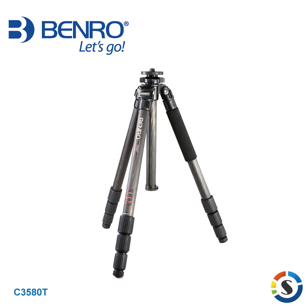 BENRO百諾 C3580T 經典系列碳纖維攝影三腳架
