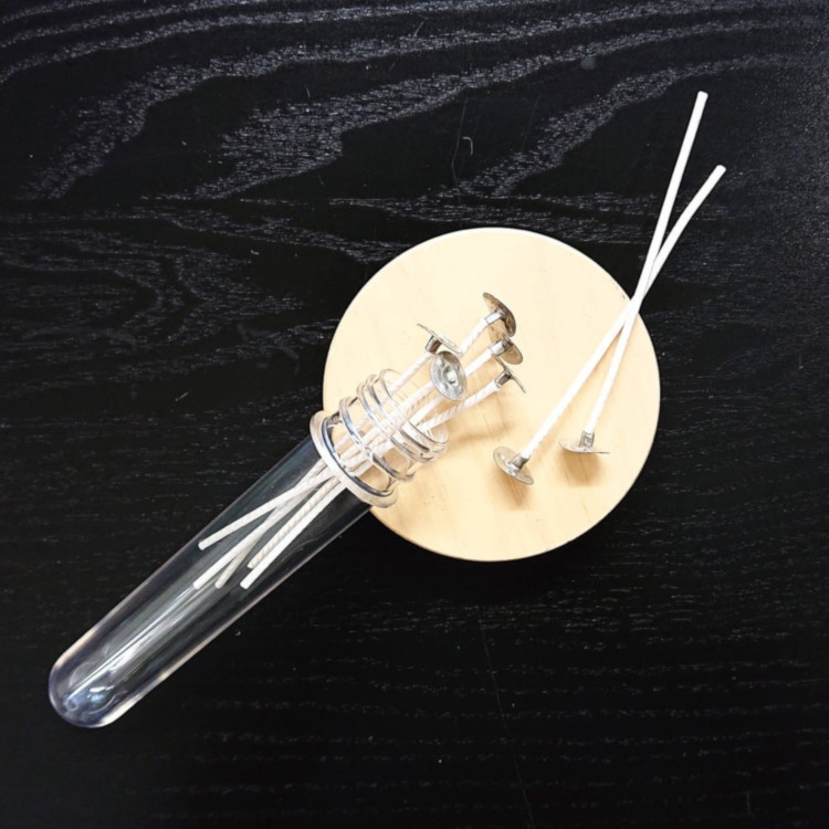 純綿線燭芯（短／長）連底座