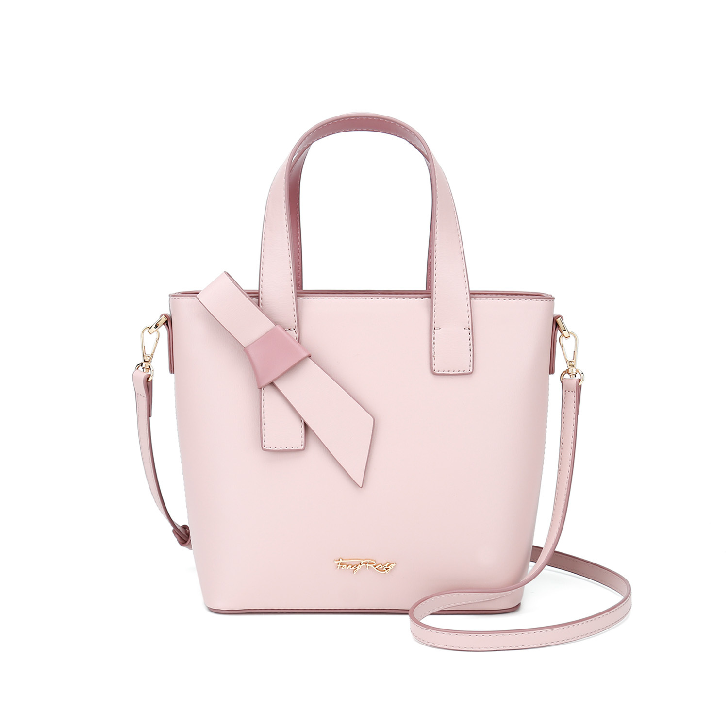 Fancy Bow Bow Top Handle Shoulder Bag