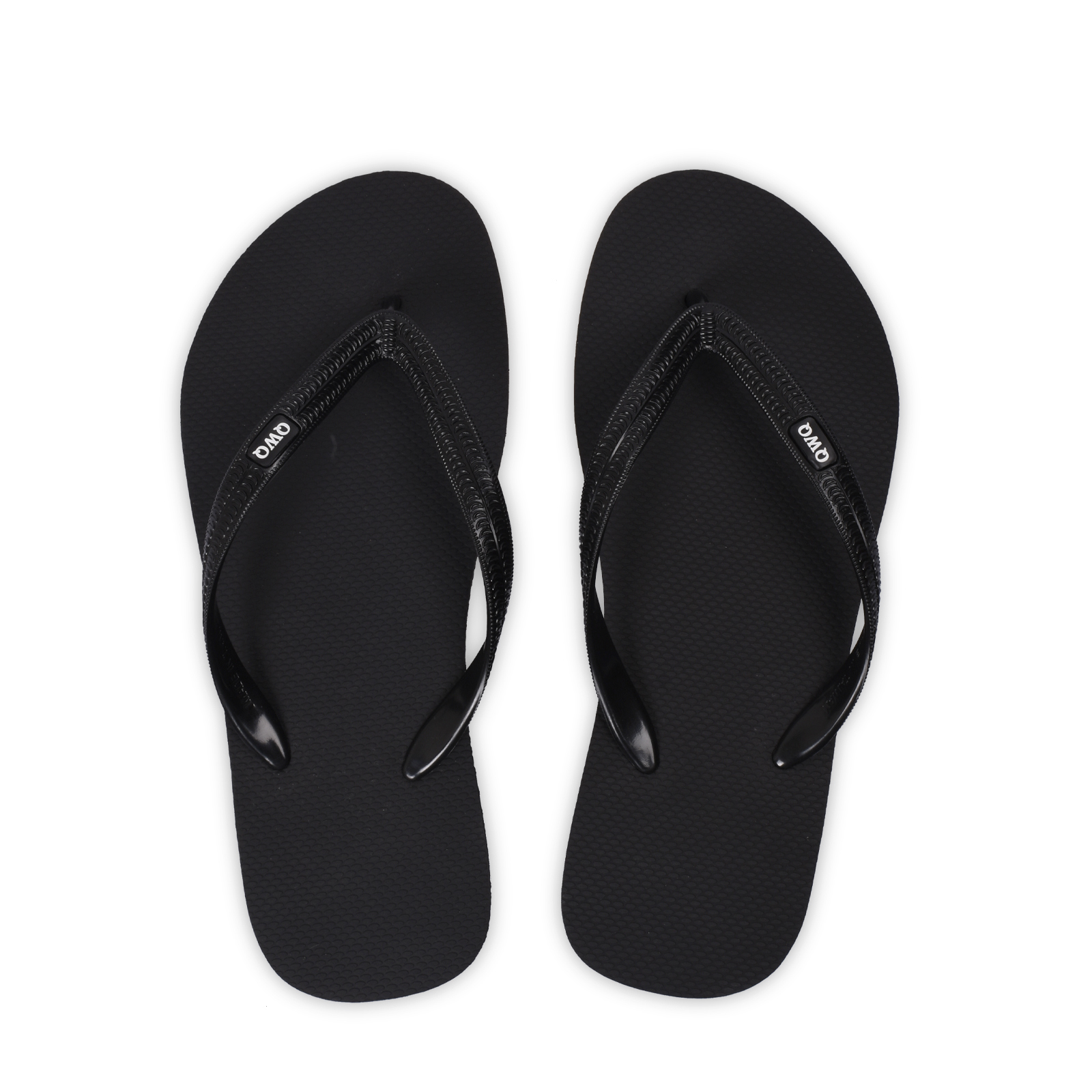 Top原創經典系列 曜石黑 男款平底人字夾腳拖