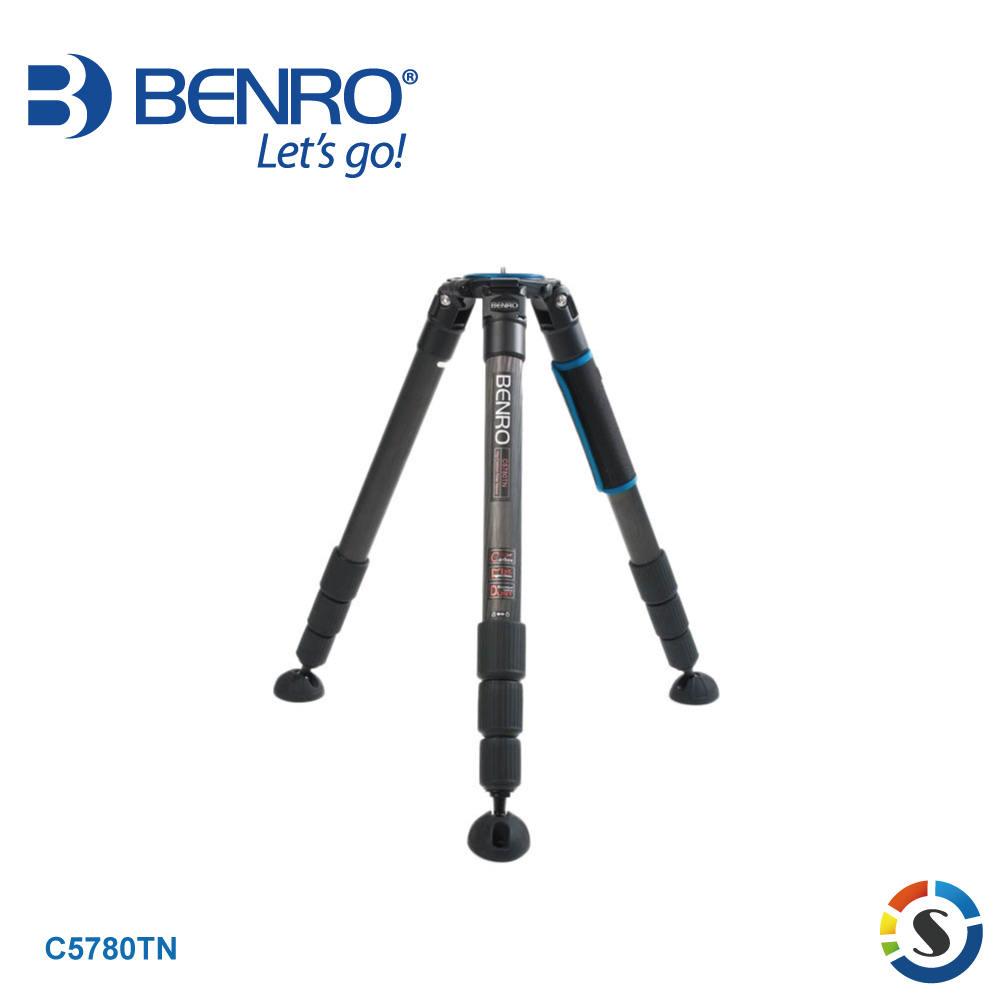 BENRO百諾 C5780TN 碳纖維組合式攝影三腳架(直徑85mm)