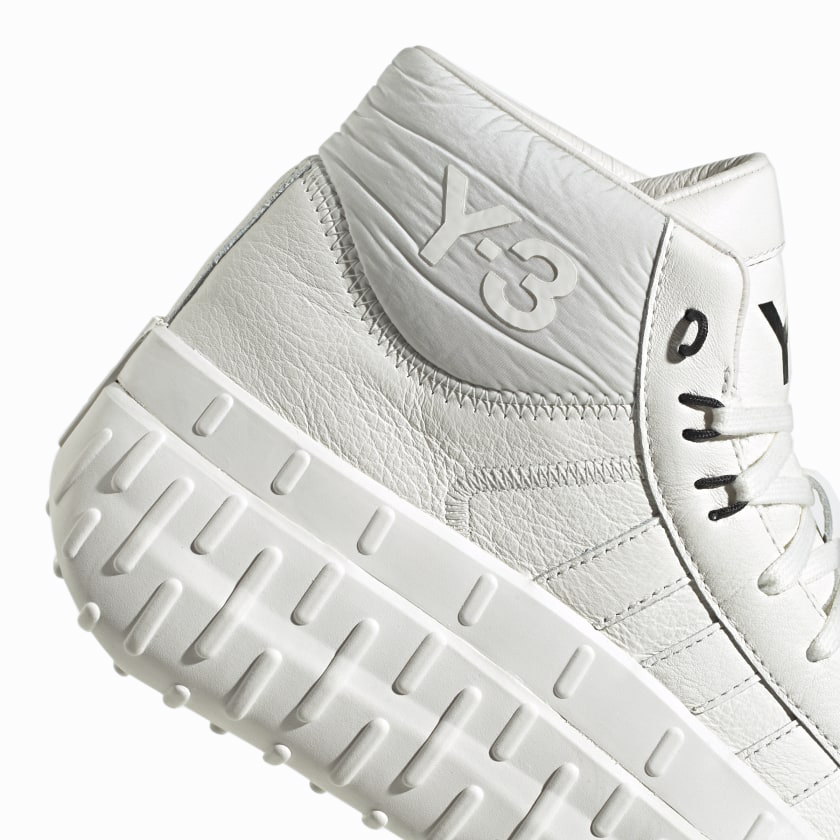【 Y-3 GR.1P HIGH 頂級鞋款 - 全白 】