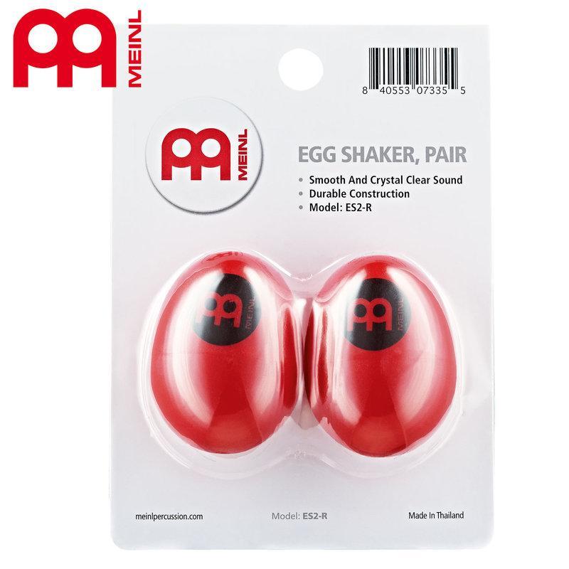 德國 MEINL ES2-R 紅色 蛋沙鈴 兩入裝