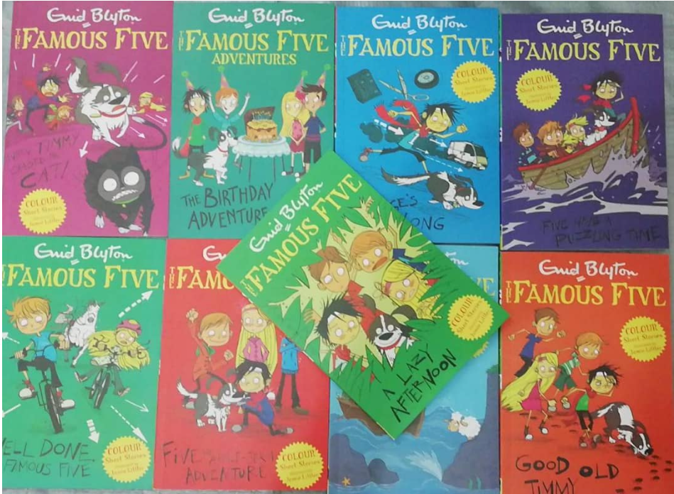Enid Blyton the famous five9本