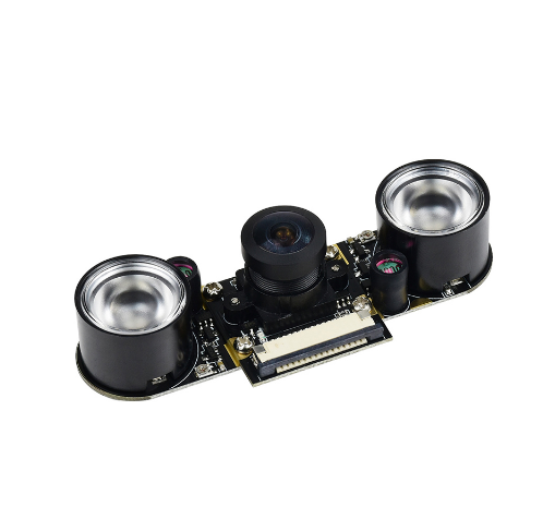 紅外夜視IMX219攝影鏡頭模組(160度視場角800萬畫素)