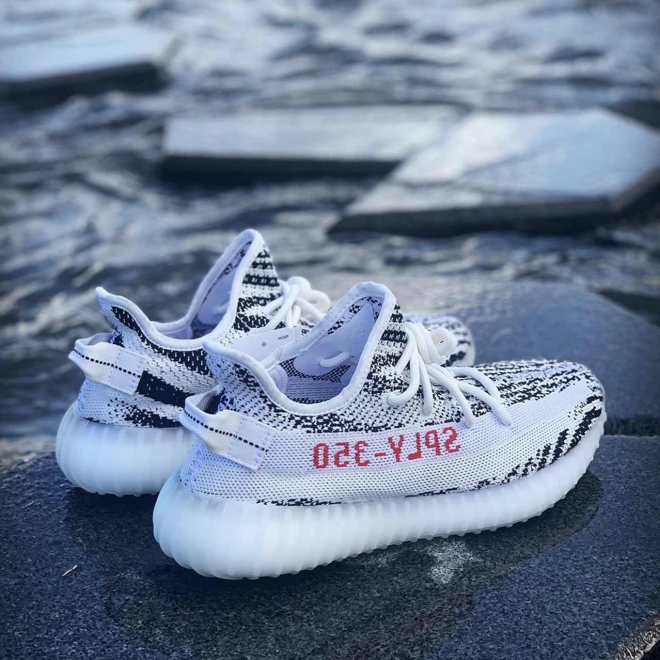 Yeezy 35 sales white zebra