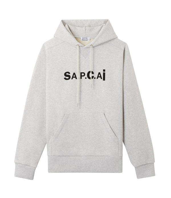 2021SS SACAI A.P.C. APC TAIYO HOODIE 聯名 側邊拉鏈 帽TEE 重磅