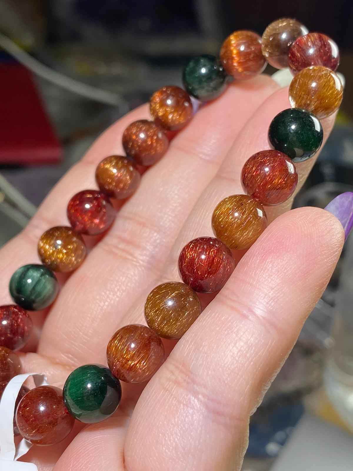 順髮貓眼彩髮晶